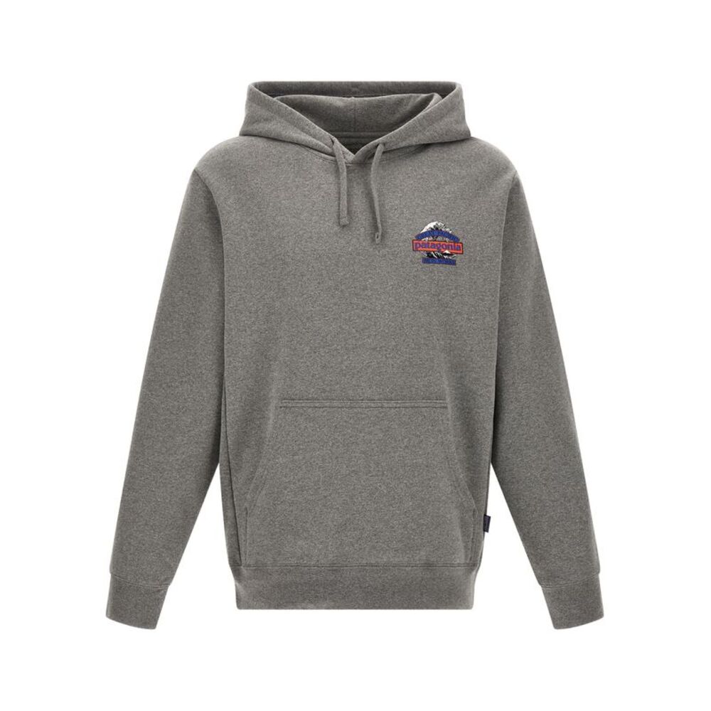 PATAGONIA Gray Polyester Men's Sweatshirt